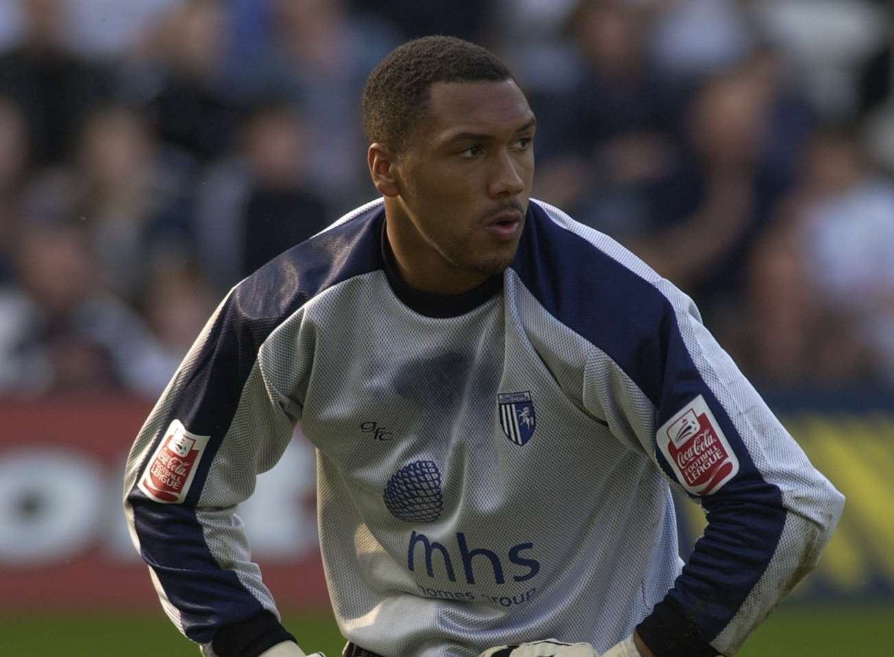 Jason Brown takes a breather after another save against Preston in 2005 Picture: Andy Payton