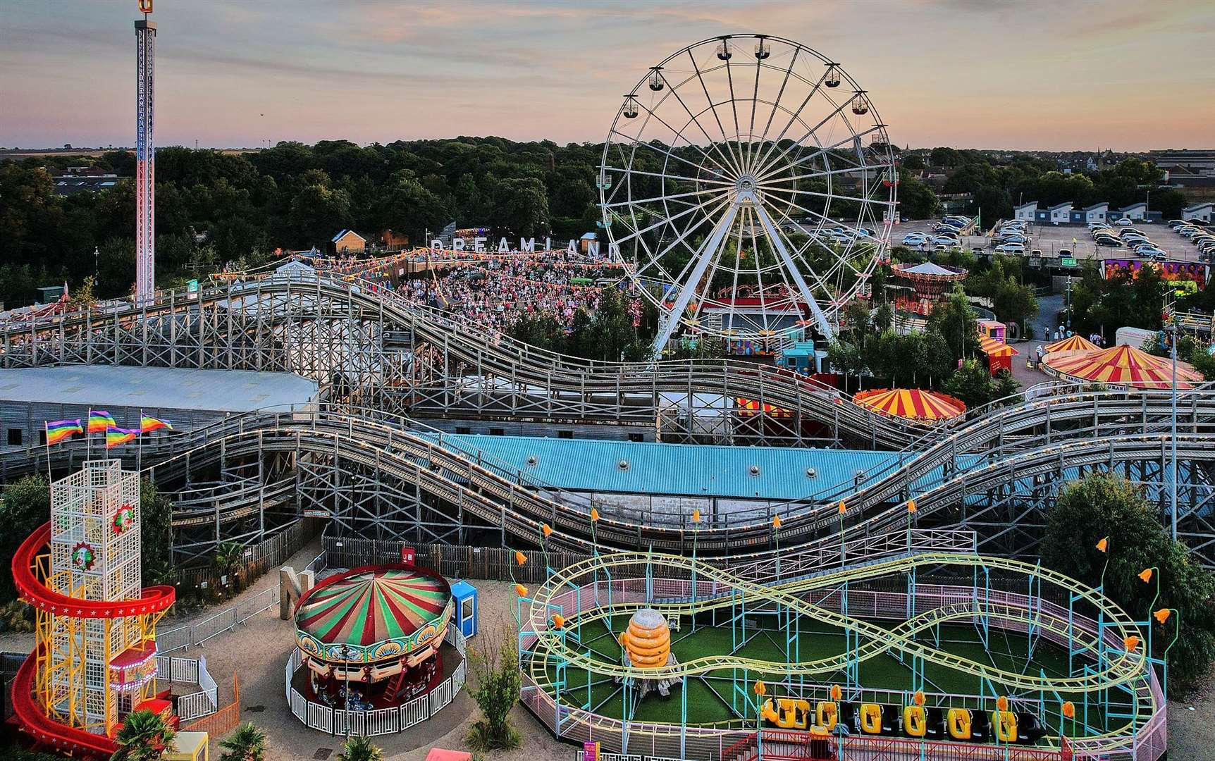 Will you have a go on the ferris wheel, the waltzers or the Scenic Railway? Picture: Dreamland