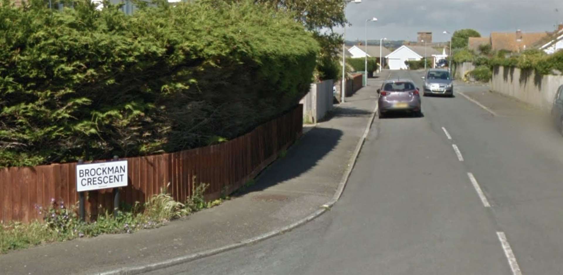 A fire in a garage led to four fire engines working for more than three hours last night. Picture: Google