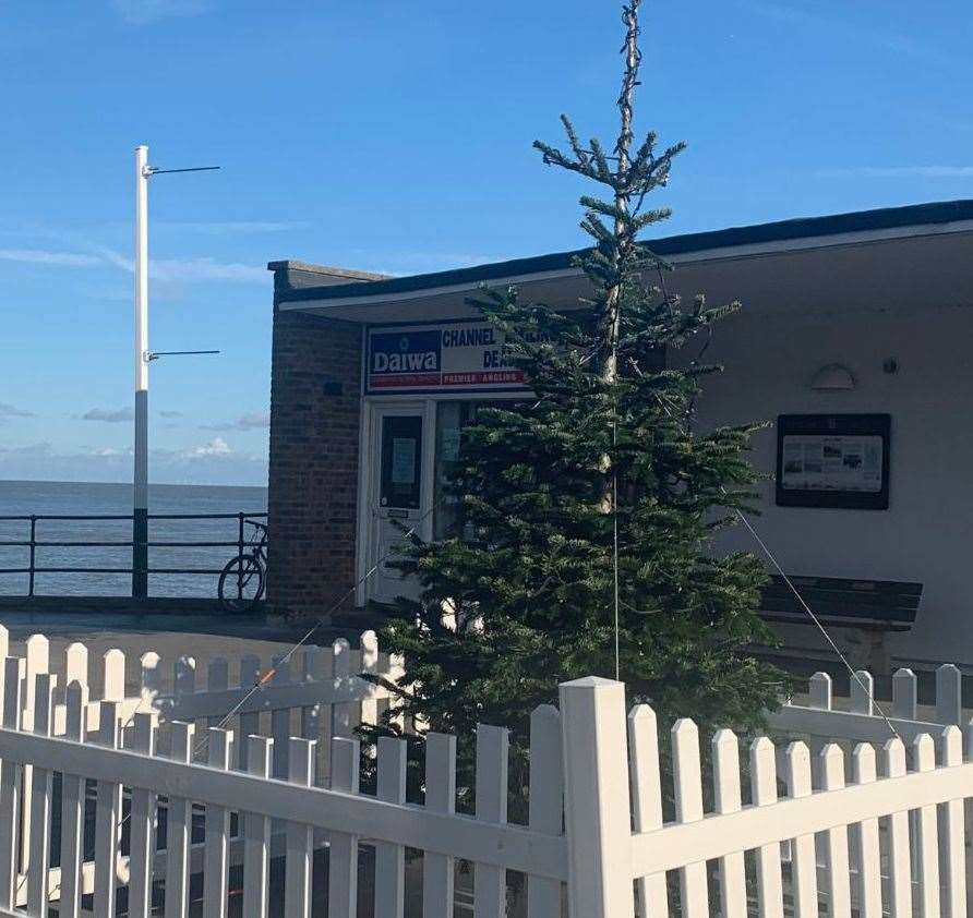 Dover District Council received backlash over the original Christmas tree