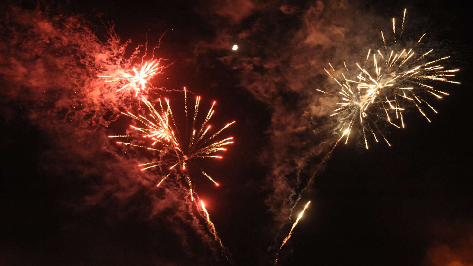 Great Lines Heritage Park, Gillingham. Annual Fireworks Display/Bonfire 2014.