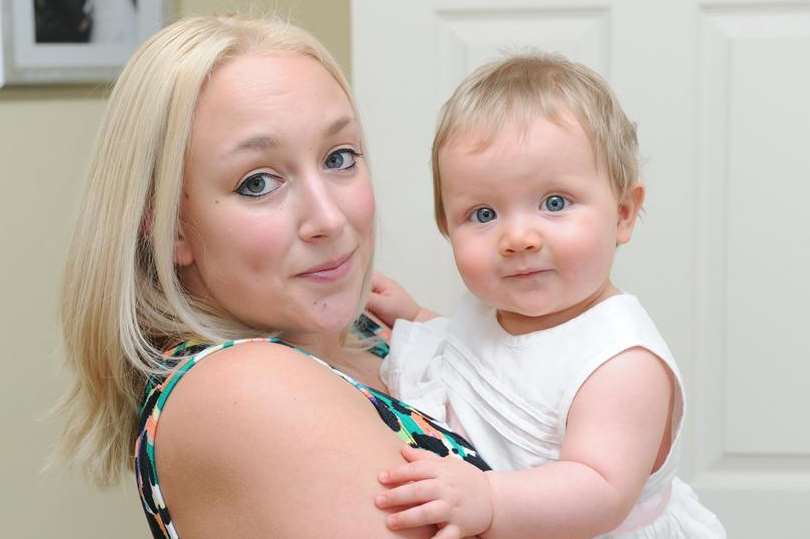 Phoebe Maude is winner of our Cute Kids competition, seen here with mum Rebecca.