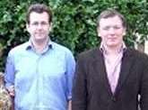Angus Burgoyne with Folkestone and Hythe MP Damian Collins (right)