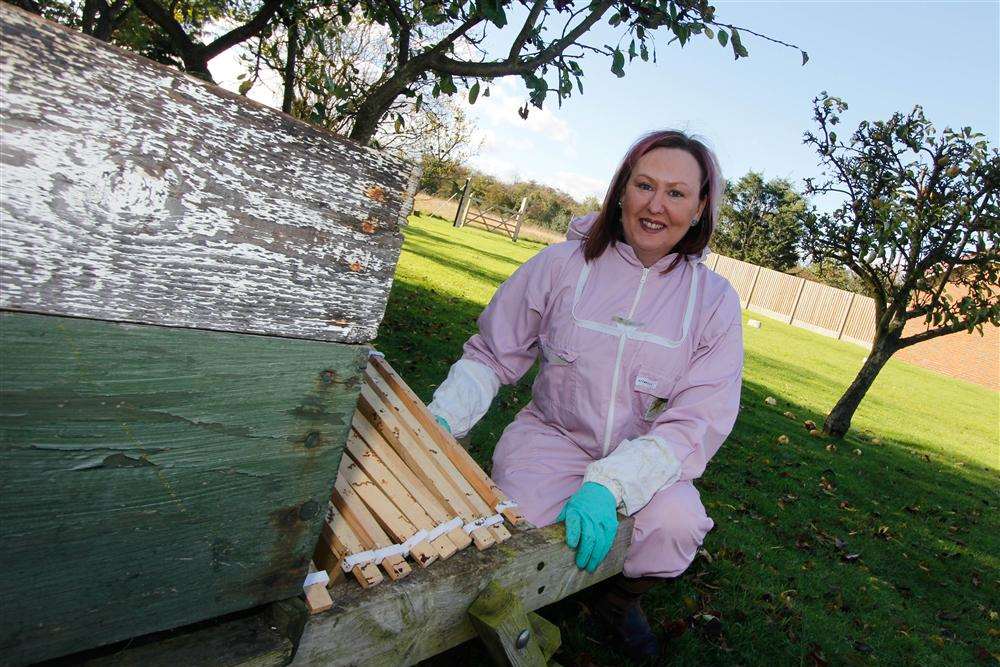 Bee Keeper Sudi Austin is warning more needs to be done to save Kent's bee population