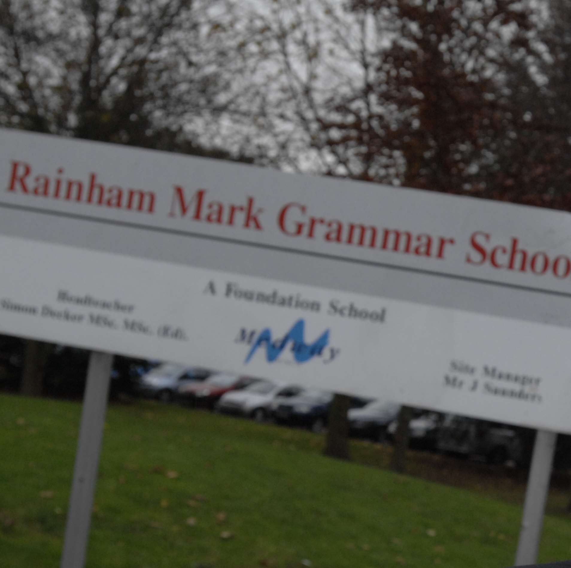 Simon Decker, head teacher of Rainham Mark Grammar School.