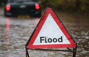 The Environment Agency has issued flood warnings for long stretches of the north Kent coast