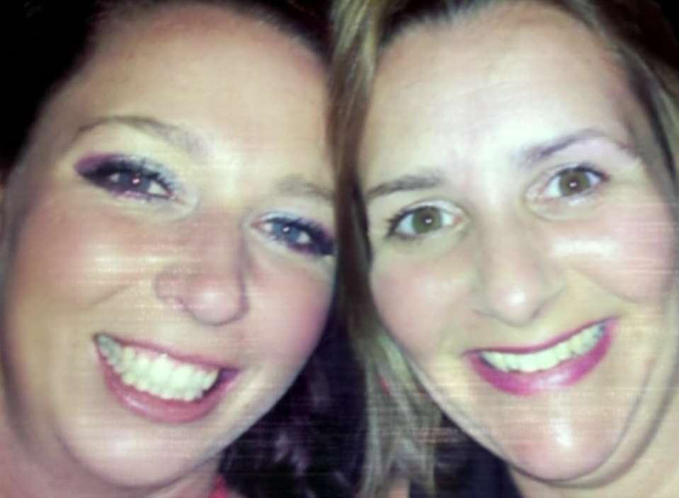 Katherine Rees was friends with scammer Elena Jeffery, right. Picture: Channel 5