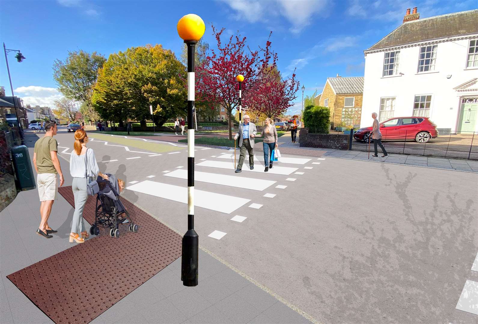 Details will go on display for the scheme in Faversham for the first time this week, with an exhibition planned. Picture: Faversham Town Council/Space Syntax