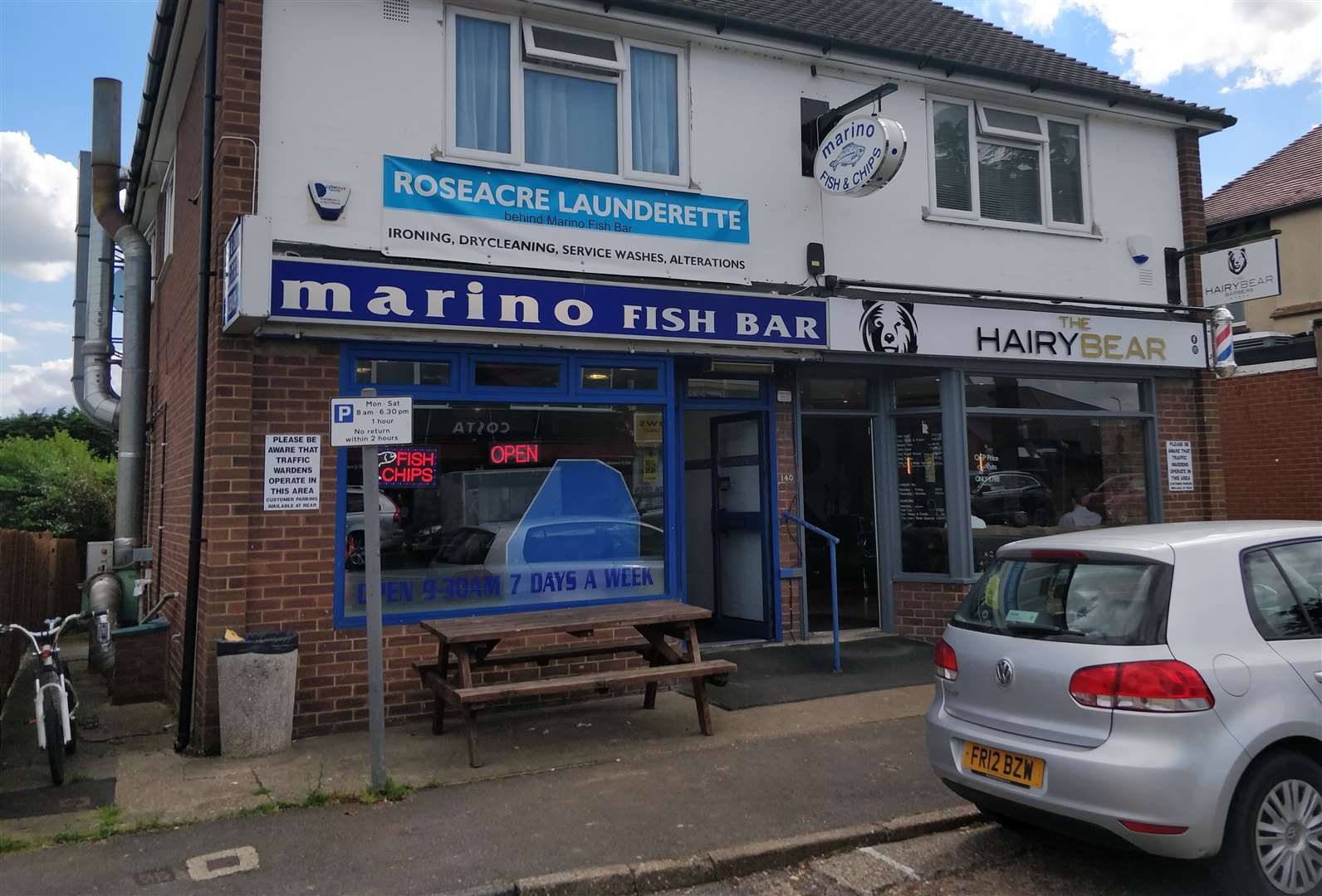 Marino Fish Bar in Ashford Road, Bearsted