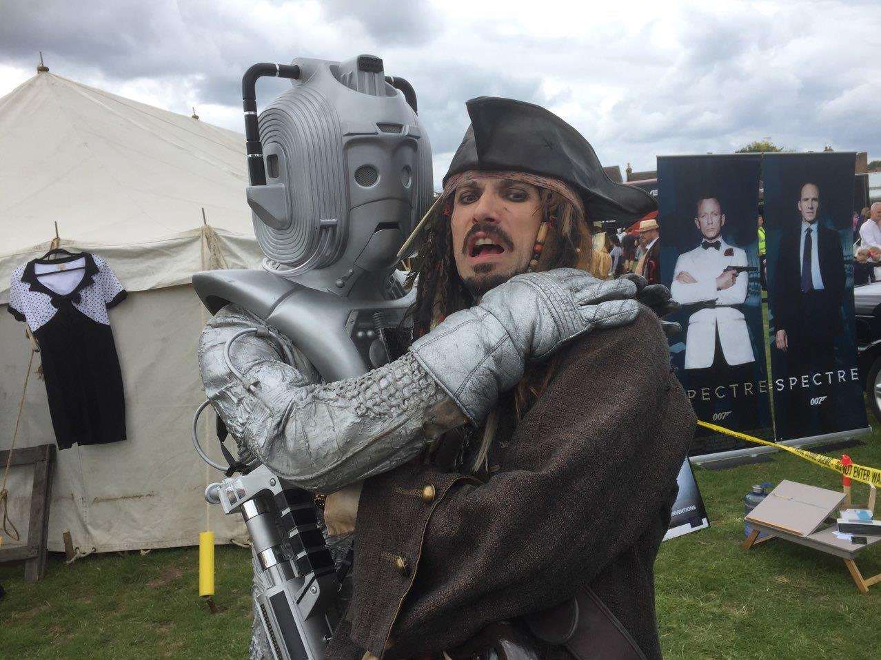 Guests at Sci-fi by the Sea in Herne Bay