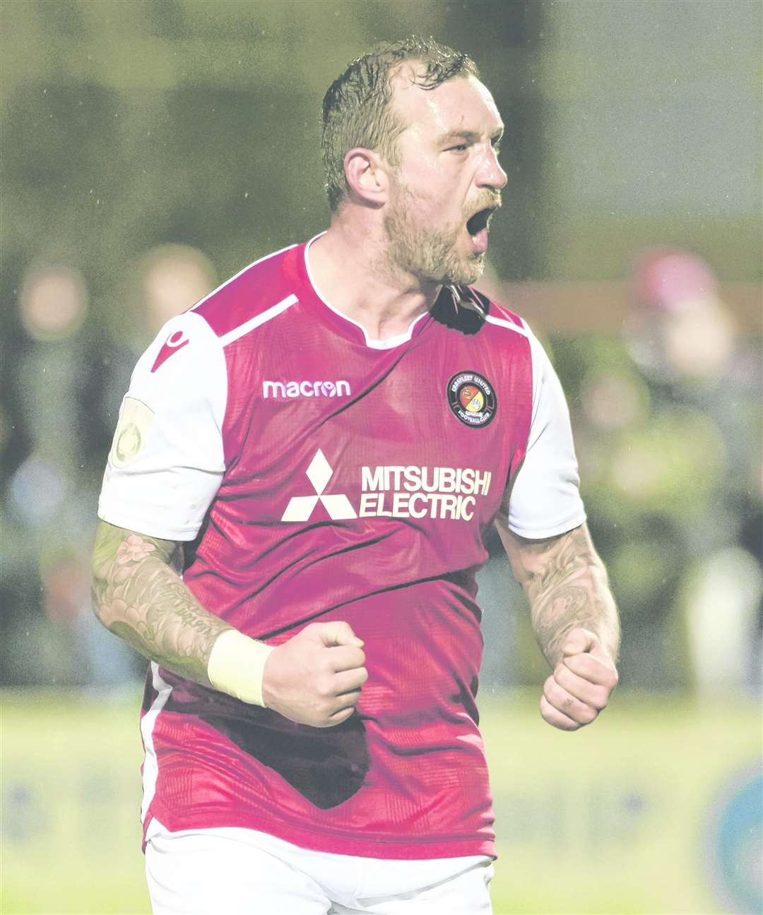 Danny Kedwell is as good as ever approaching his 35th birthday Picture: Andy Payton