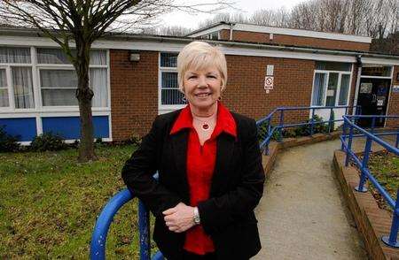 New Road School head teacher Janet Perry