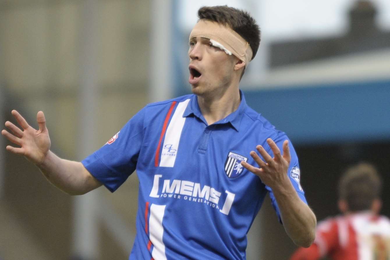 John Marquis during Gillingham's win against Sheffield United on February 7 Picture: Barry Goodwin