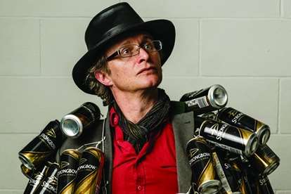 Simon Munnery provided the support