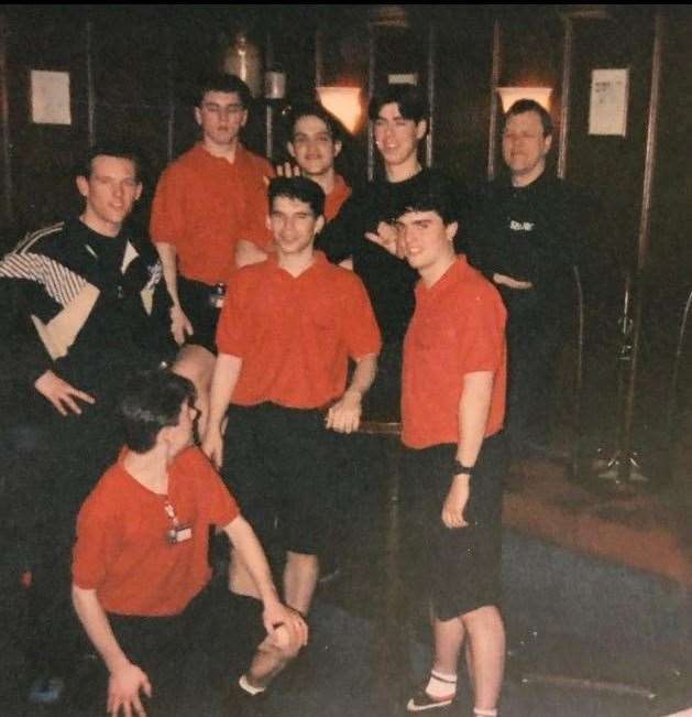 Priz staff 1993/94. Picture: Darren Milner
