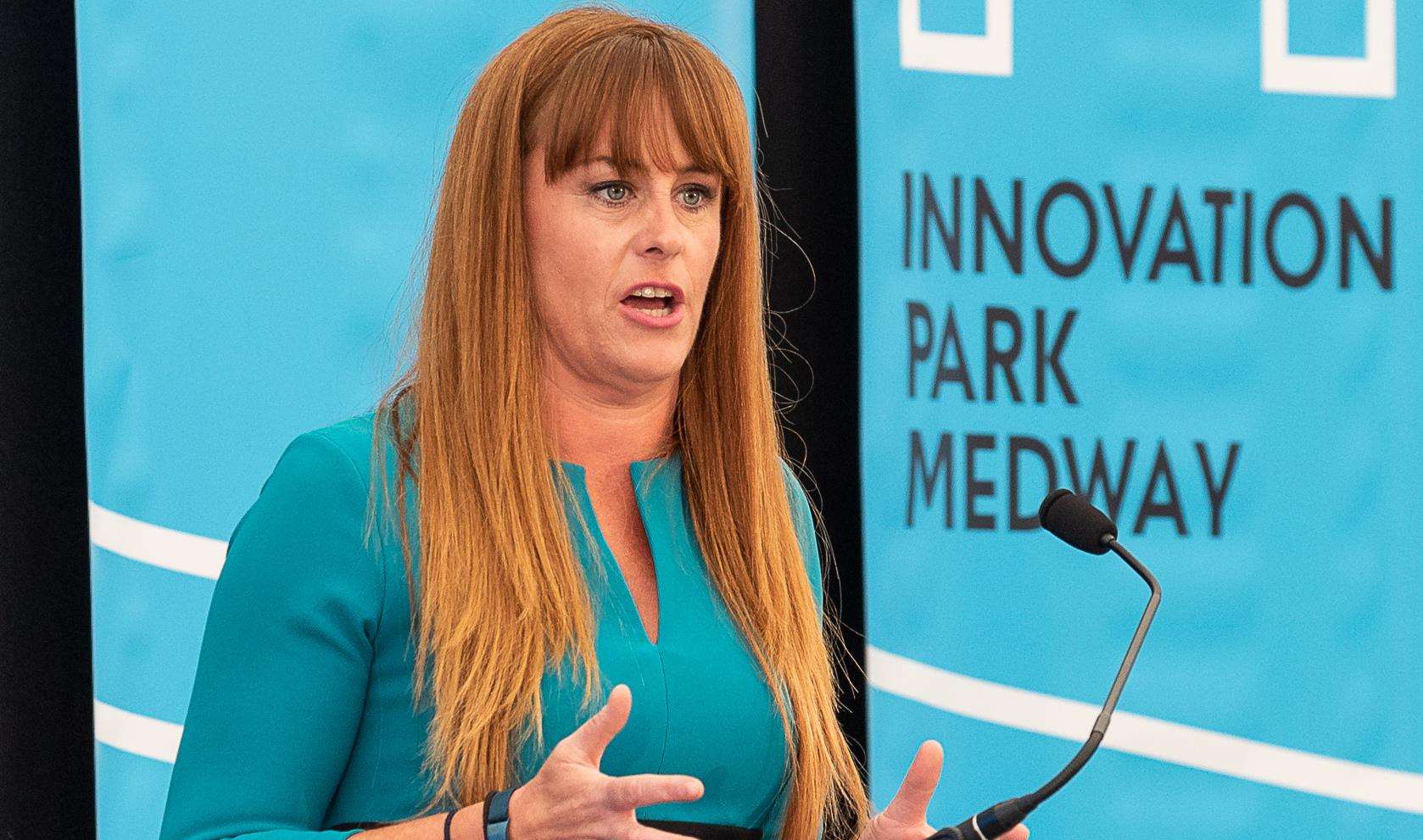 Small business minister Kelly Tolhurst - MP for Rochester and Strood