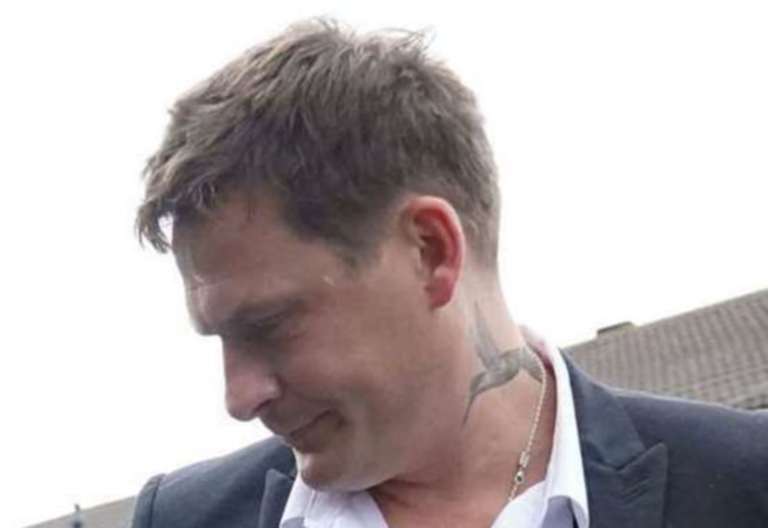 Blue singer Lee Ryan was “pushed down stairs” during a flight to Istanbul yesterday. Picture: Jonathan Brady/PA
