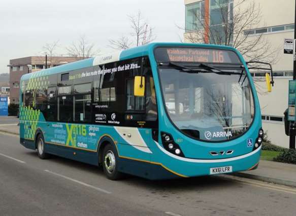 An Arriva bus. Stock image