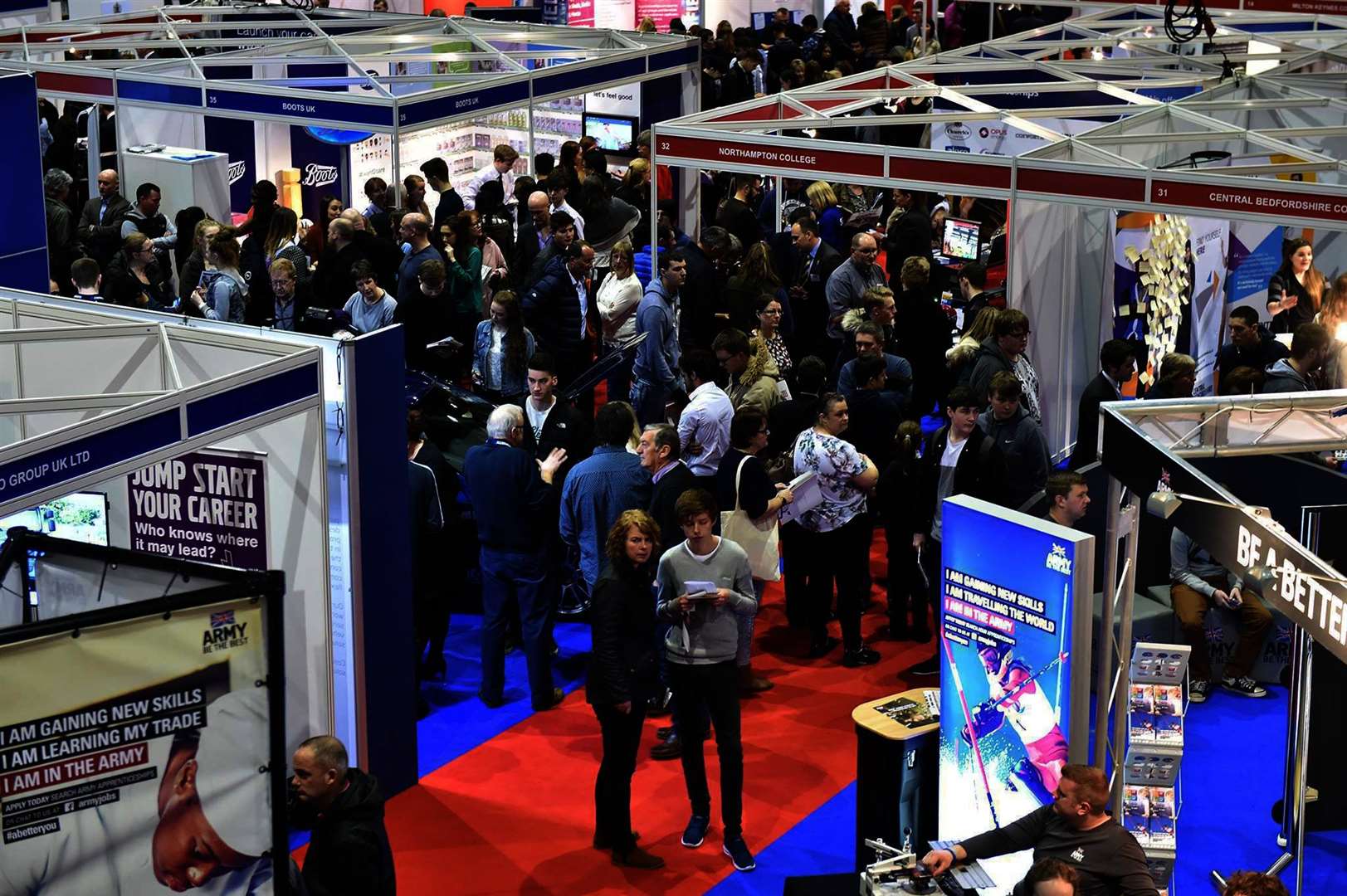 The National Apprenticeships Show will take place at the Kent Event Centre in Detling