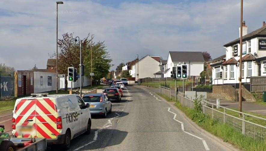 The A228 Frindsbury Hill is to be shut for three months. Picture: Google