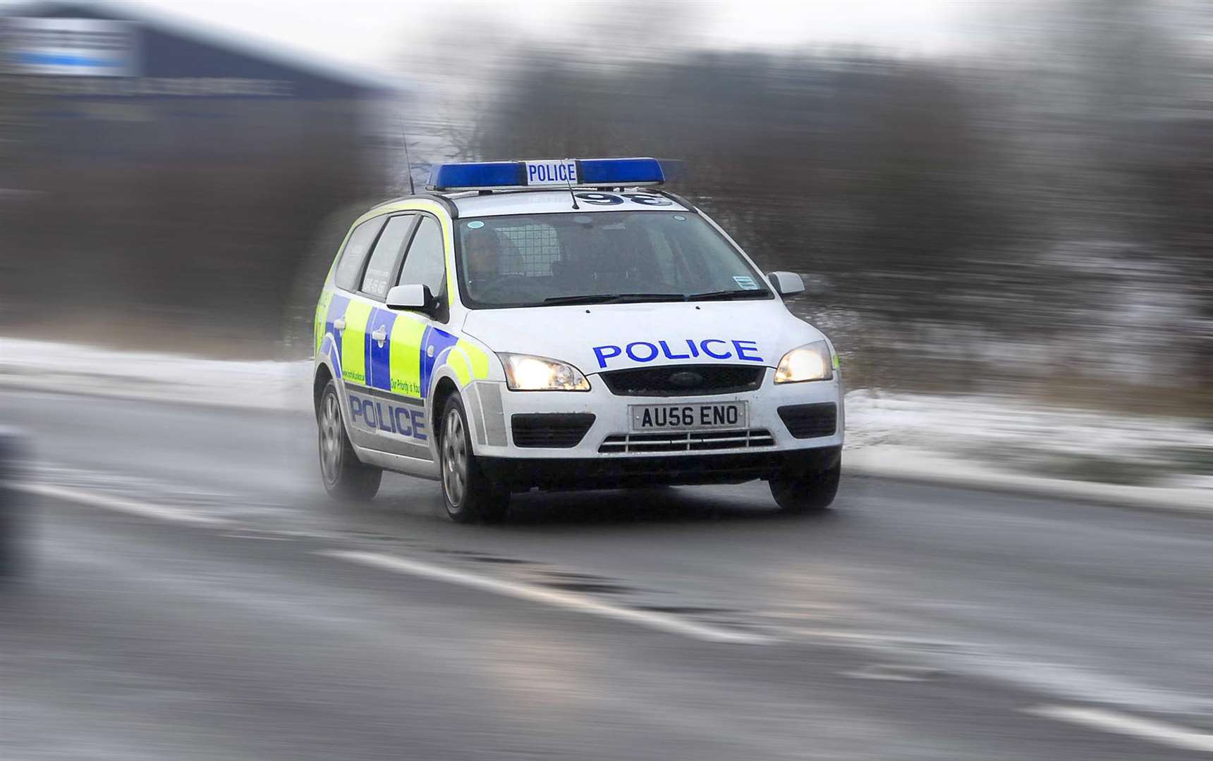 Two people have been charged with 10 offences after a police chase. Stock image