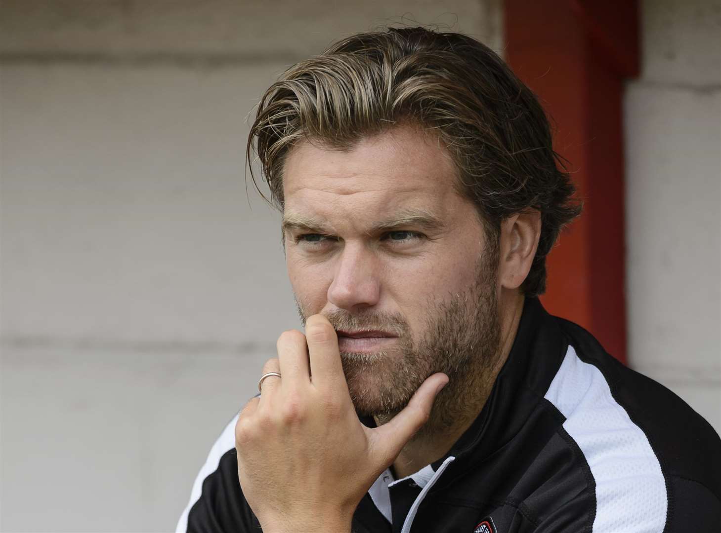 Daryl McMahon is happy at Ebbsfleet and believes he can lead them into the Football League Picture: Andy Payton