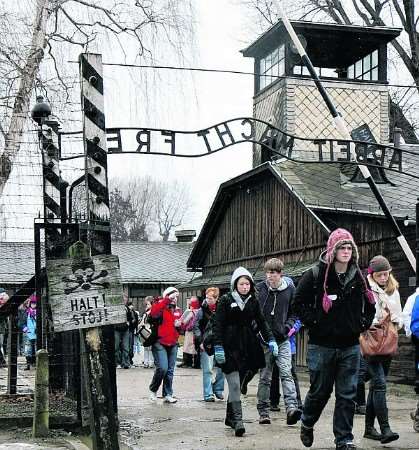 Students learn about the horrors of the holocaust