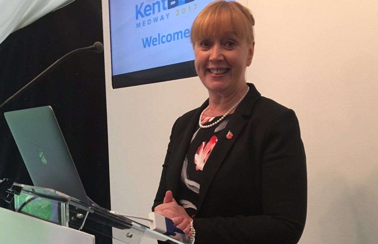 Jo James is CEO of the Kent Invicta Chamber of Commerce