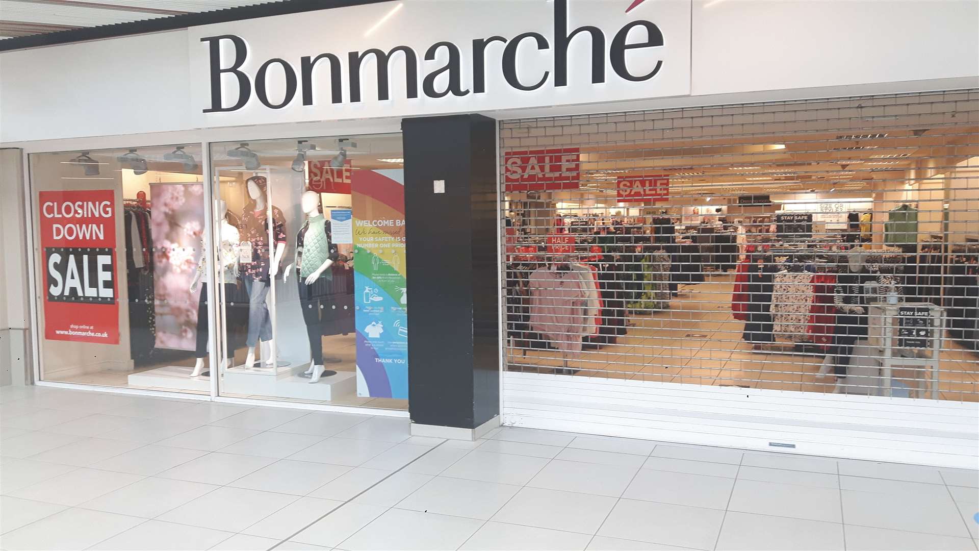 The Bonmarche store in The Mall, Maidstone