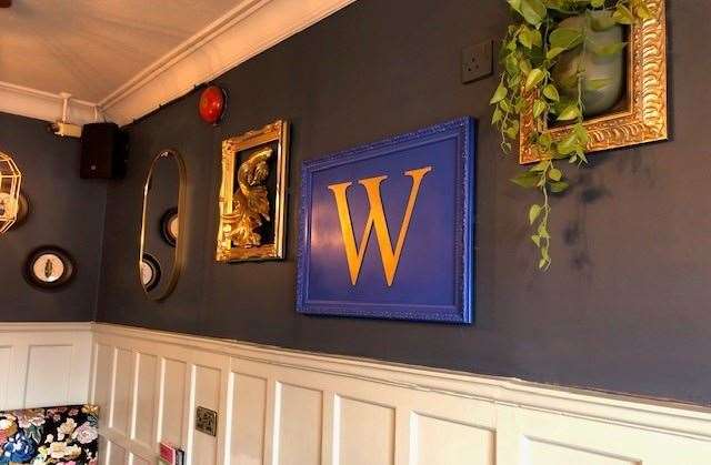 I’m assuming this ‘W’ is for Wheatsheaf but I couldn’t help being reminded of another large pub chain