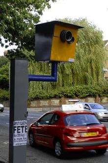 New speed camera on Loose Road, Maidstone