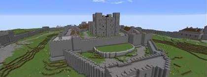 Minecraft comes to Dover Castle