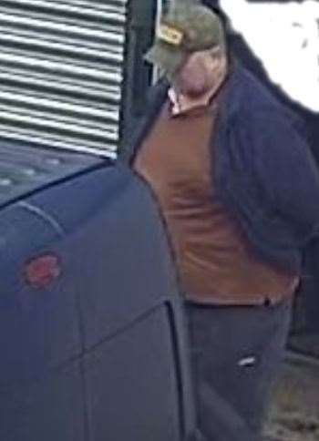 Police are keen to speak to this man. Picture: Kent Police