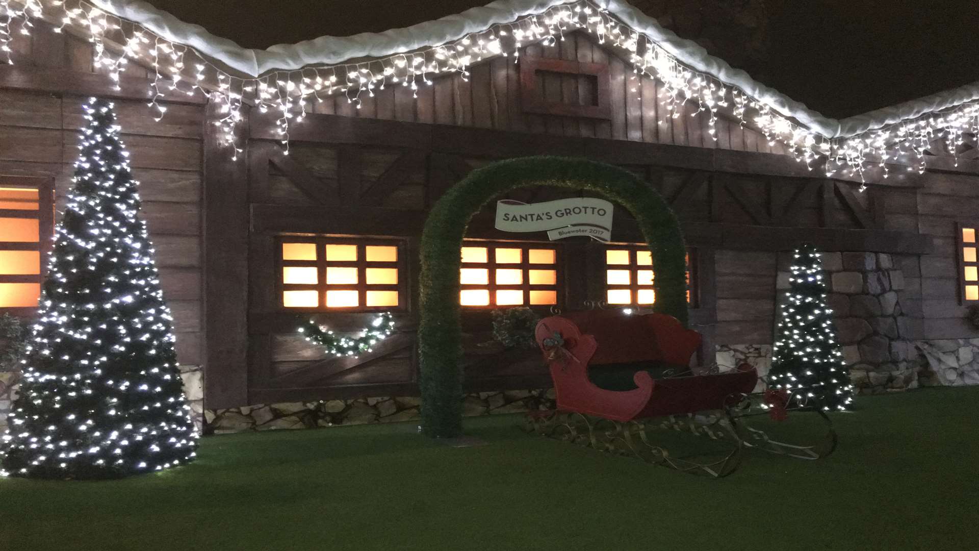 Santa's Grotto will welcome guests until Christmas Eve