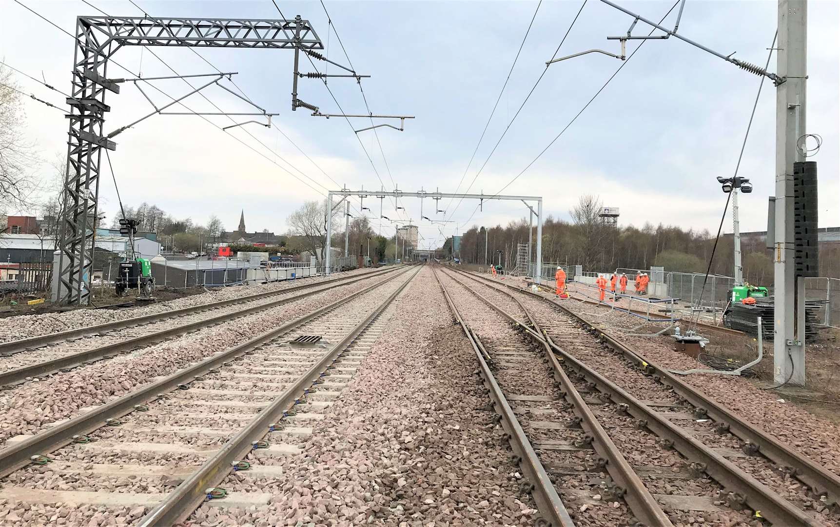 Trains are either powered by overhead cables or the third rail. Picture: Network Rail