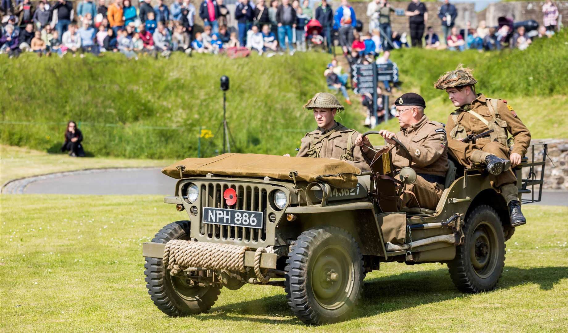 Travel back to the 1940s at Dover Castle’s WWII Weekend. Picture: © English Heritage