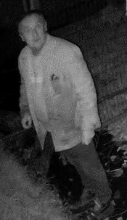 Police would like to speak to this man after a theft in Tenterden