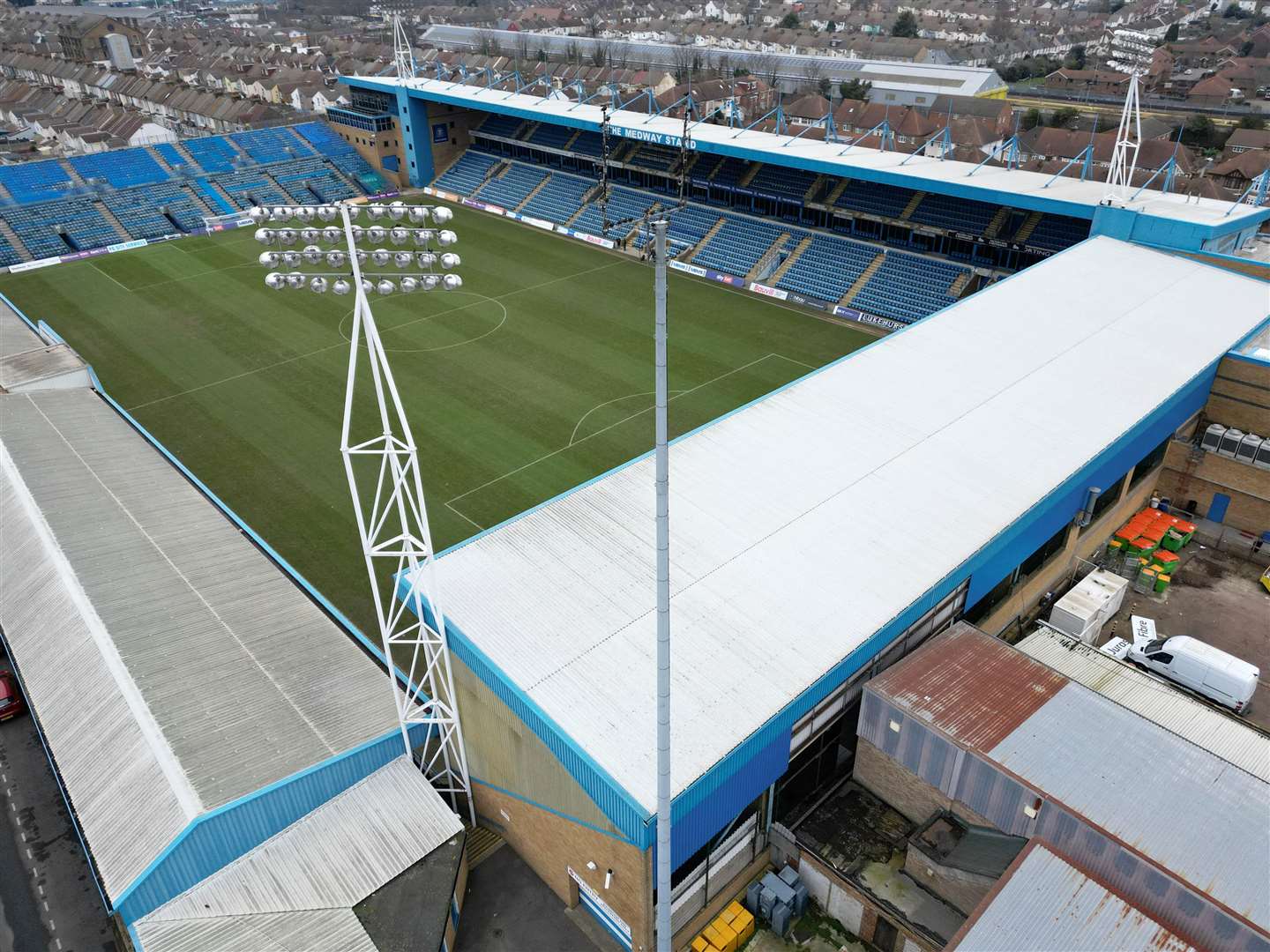 Priestfield Stadium could be modernised Picture: Barry Goodwin