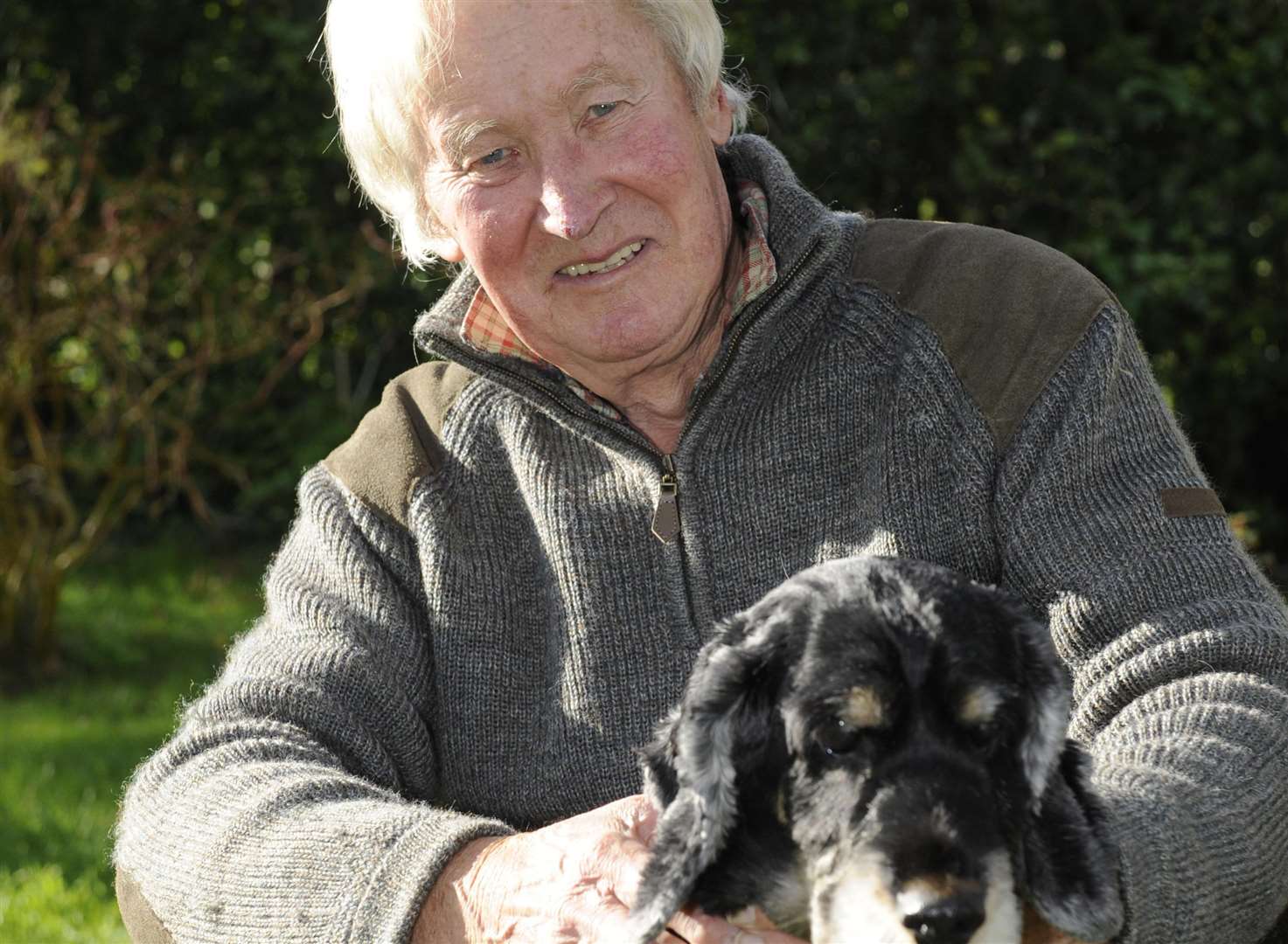 Nature lover Peter Gay with his dog Jilly.Picture: Tony Flashman FM2873419 (2466328)