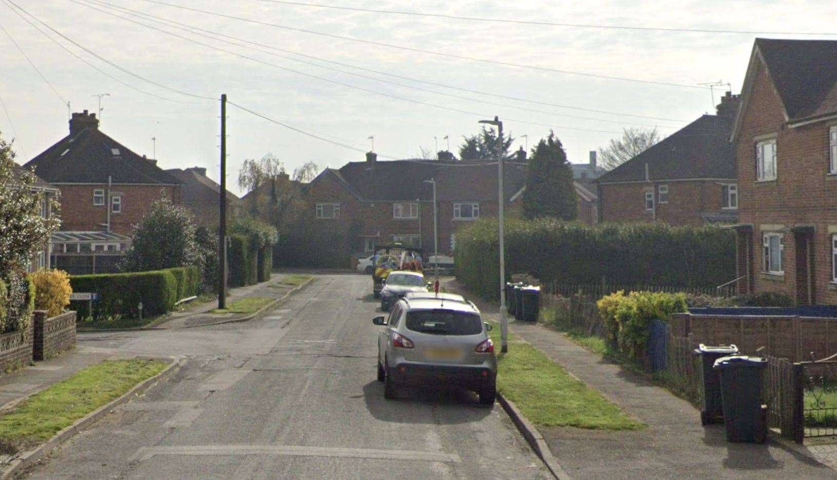 Property was reported stolen from Cade Road in Ashford. Picture: Google Maps