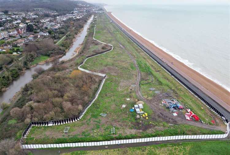 The Princes Parade scheme in Hythe in its current form began in 2019, when planning permission for 150 homes and a new leisure centre was granted