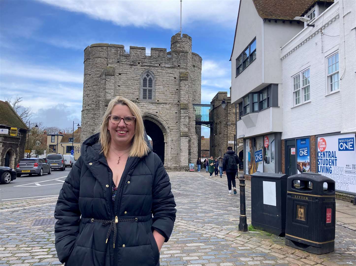 Cllr Charlotte Cornell says the Westgate medieval gatehouse will remain open