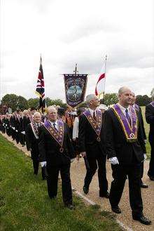 Orange Order march in Medway
