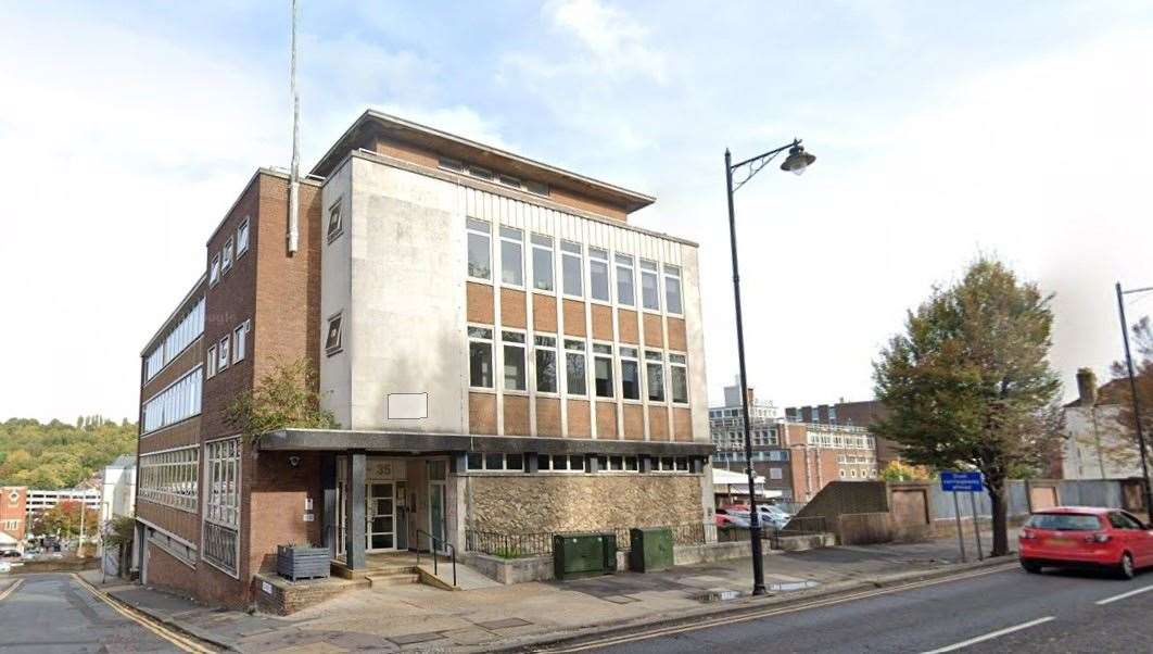 The West Kent Probation Delivery Unit (PDU) office in Chatham