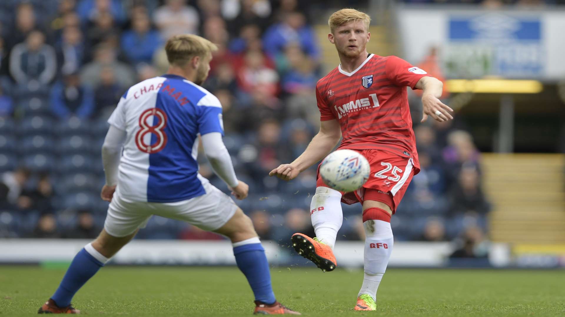 Finn O'Mara swapped Cheriton Road for Ewood Park on Saturday Picture: Barry Goodwin