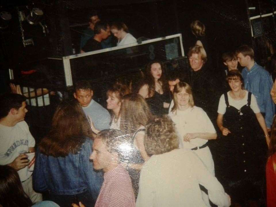 Having a dance at T's Nightclub in the 90s. Picture: Thomas Fitzgerald