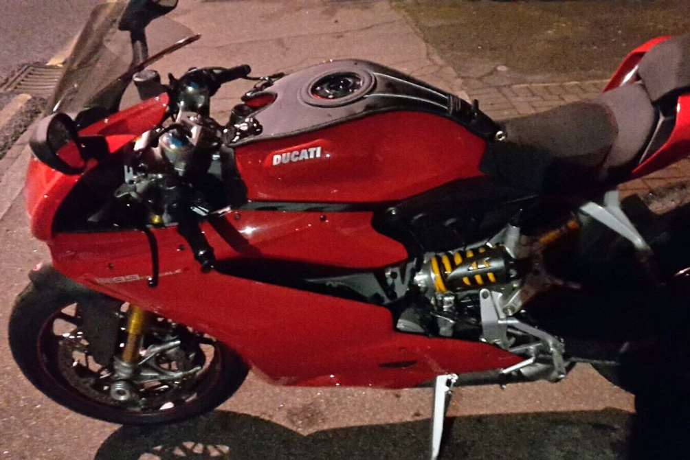 The bike was recovered. Picture: Kent Police RPU
