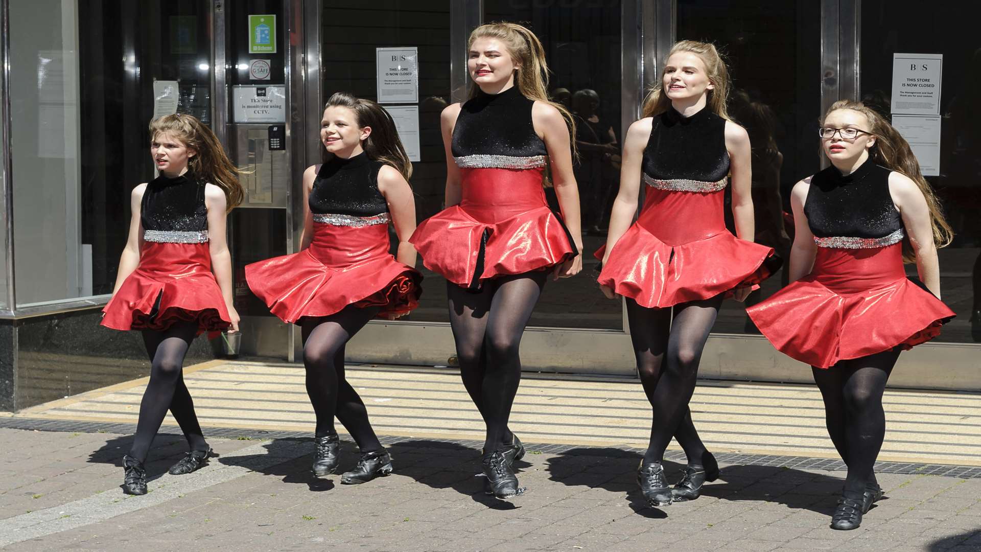 Reel Eire Irish Dance, in New Road. Picture: Andy Payton