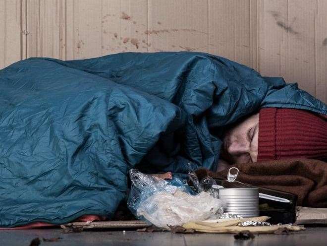 The number of people who are facing or are homeless is rising. Stock picture