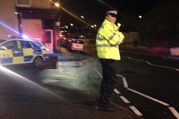 Police were called to Forge Lane, Gillingham, at 5.30pm on Sunday. Picture copyright: Nicole Kirkwood